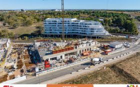 ACM DUNE - Avancement chantier à fin octobre 2025 - Photographie réalisée par Drone-OPS ACM DUNE