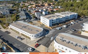 JACARANDA - Avancement chantier à fin octobre 2025 - Photographie réalisée par Drone-OPS JACARANDA